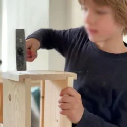 Discount NATURE'S MARKET Nichoir à monter en bois douglas Natures Market trou 28 mm - 17 x 21 x 22,5 cm