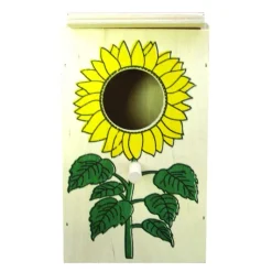 Online TYROL Nid boîte pour oiseaux exotiques en bois – 22 cm