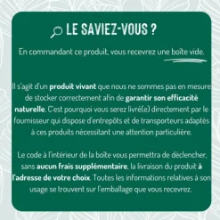 New DÉCAMP' Nématodes traitement biologique contre les vers blancs et mouches