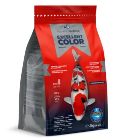 Sale AQUATIC-SCIENCE Nourriture complète premium pour koïs de minimum 7 cm de long Aquatic Science Excellent Color - Taille S sac de 2 kg