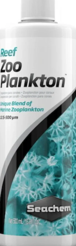 Outlet BLUE CORAL Nourriture pour poissons reef zooplankton, 500ml - SEACHEM