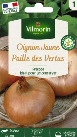 Sale VILMORIN Oignon Jaune Paille des Vertus - graines à semer