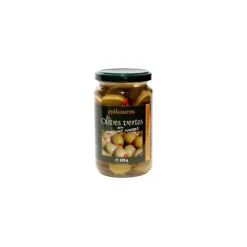 Clearance EPIKOUROS Olives vertes aux poivrons rouges bio - 320 g