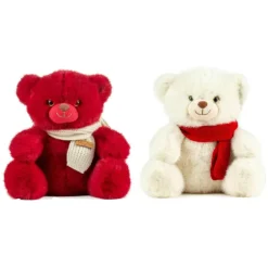 Clearance KALIDOU Ours avec écharpe - 25 cm