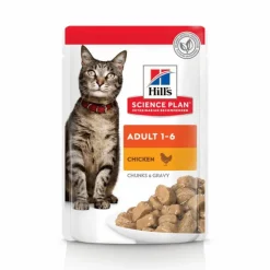 Online HILL'S Pack de sachets pour chat 4 saveurs Hills - 12 x 85 gr