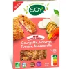 Outlet SOY Pané crousti fondant courgette, poivron, tomate, mozzarella bio – 2 x 80 g
