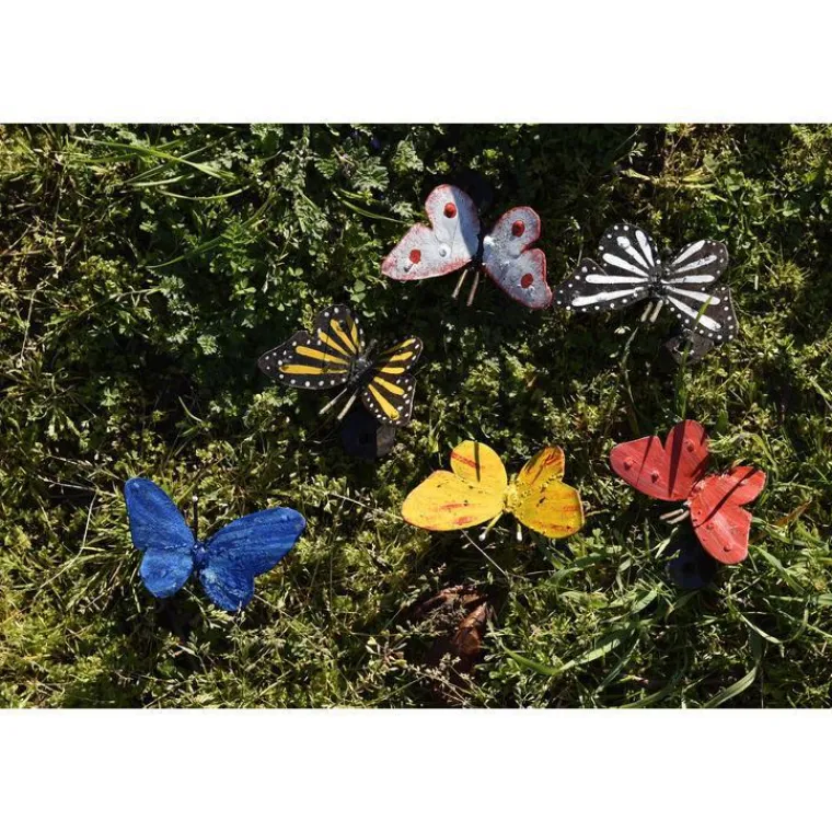 Outlet CHOUETTE AND CO Papillon en métal recyclé peint Chouette & Co petit modèle