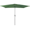 PROLOISIRS Parasol droit couleur amande Tilt - 3 x 2 m