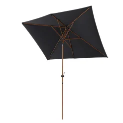 Sale Parasol rectangulaire à manivelle en aluminium - 200 x 300 cm