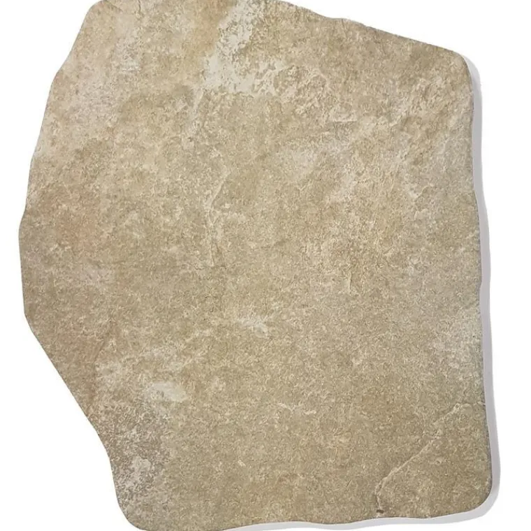 Online GRANULATI ZANDOBBIO Pas japonais en céramique Barge beige 42x36x2 cm