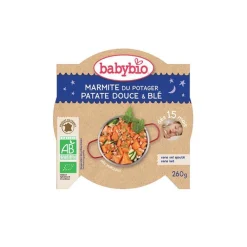Best BABYBIO Patates douces et blé bonne nuit 260 g