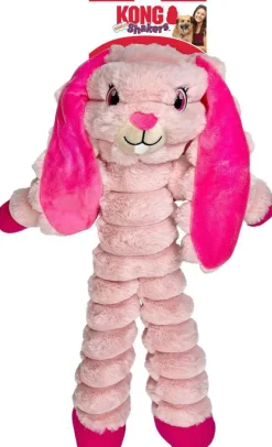 Hot KONG Peluche pour chien bunny coloris rose - 34 x 9 x 49,5 cm