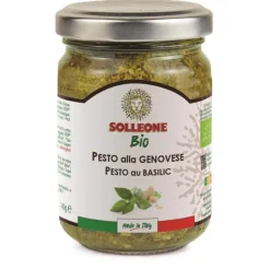 Best SOLLEONE BIO Pesto au basilic - 140 g