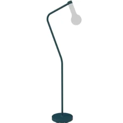 Discount FERMOB Pied Aplo coloris bleu en aluminium - 34 x 138 cm