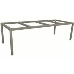 Discount STERN Pied de table coloris gris graphite en aluminium - 250 x 100 x 72 cm
