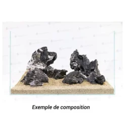 Discount BLUE CORAL Pierre décorative Leopard Stone AQUA DECO, taille S 0,8-1,2 kg - vendue à l'unité