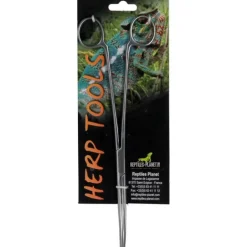 Sale REPTILE PLANET Pince ciseaux courbe pour nourrissage en inox - 25 cm
