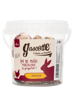 Outlet GASCO Épis de maïs tricolore pour poules et lapins à grignoter - 240 g