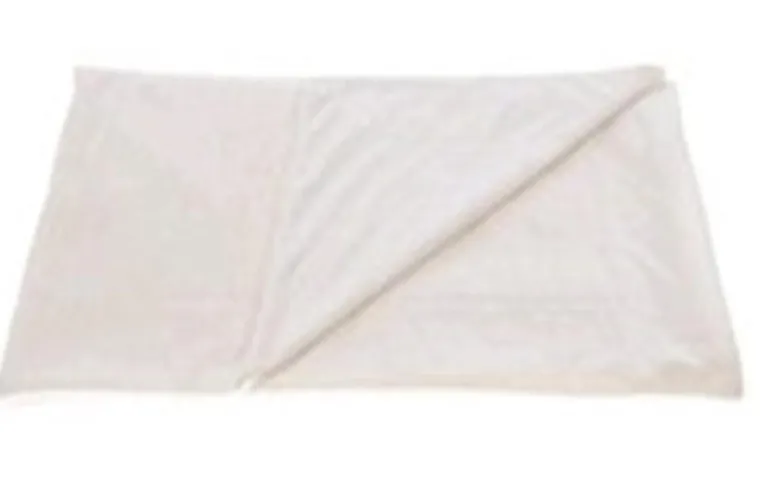 Hot CADES DESIGN Plaid en polyester coloris ivoire Lou - 170 x 130 cm