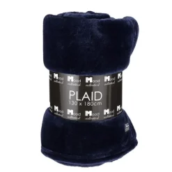 Discount EDELMAN Plaid polaire Famke en polyester - 180 x 130 cm