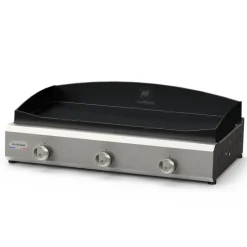 Outlet LE MARQUIER Plancha à gaz en inox mat et fonte émaillée Exclusive Amalia 375