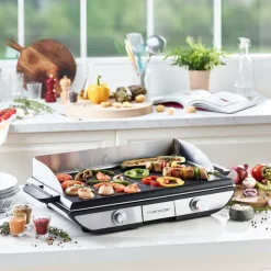 Best RIVIERA&BAR Plancha amovible 2300 W Riviera & Bar® QPL665 - 50 x 30 cm