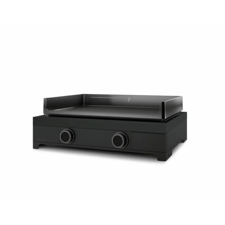 New FORGE ADOUR Plancha Modern gaz 60 coloris noir en acier - 65,5 x 57,3 x 23,8 cm