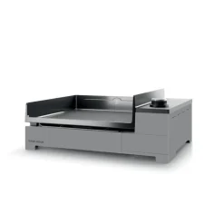 New FORGE ADOUR Plancha Premium électrique 45 coloris noir en acier - 60,3 x 44,1 x 24,1 cm