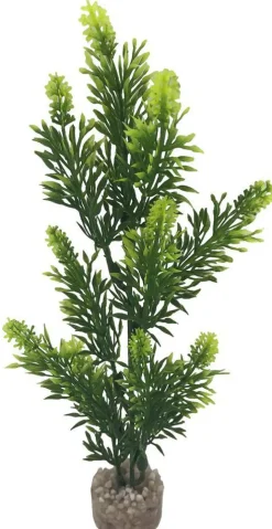 New LABEO Plante artificielle pour aquarium coloris jaune Élodée colorée