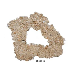 AQUAROCHE Plateau Couronne Céramique 35x35 cm