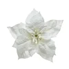 Online Poinsettia en soie sur clip