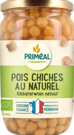 Hot PRIMÉAL Pois chiches bio en pot de 720 ml