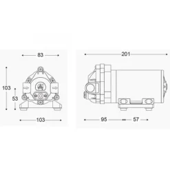 Online BLUE CORAL Pompe booster osmoseur 100GPD - PRIME AQUATIC