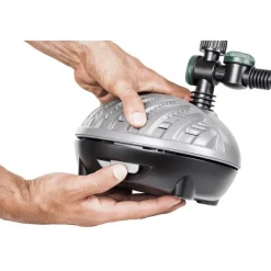 Clearance HEISSNER Pompe smartline grise 1600 l/h dimensions 26,1 x 15 x 19,2 cm