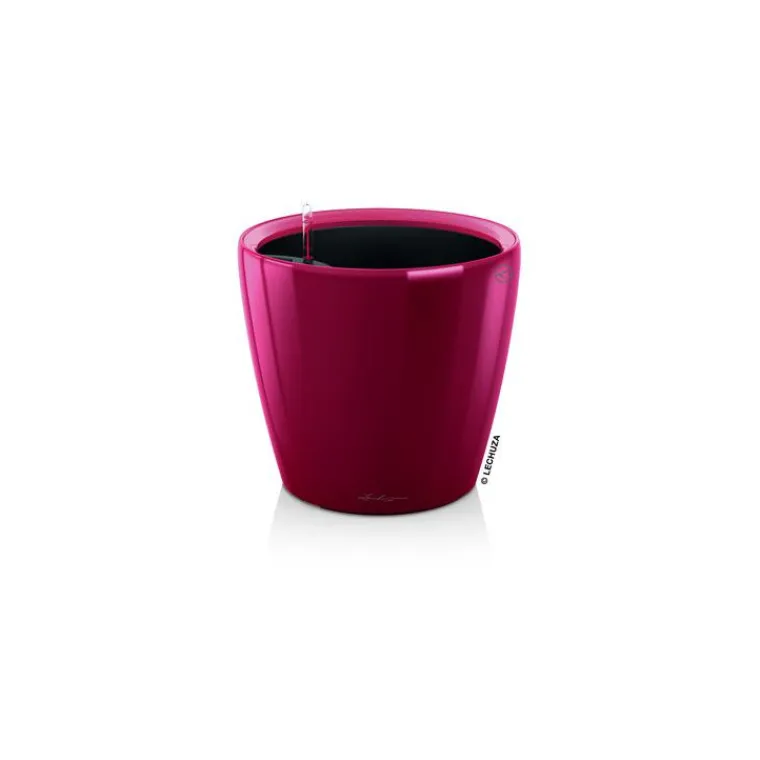 Clearance LECHUZA Pot à réserve d'eau Classico Rouge scarlet Ø.28 x H.26 cm
