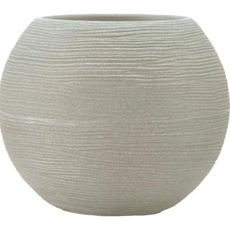 Best CHAPELU FRERES Pot boule Corde beige Ø 50 x 42 cm de 59 L