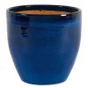 Online PASSION FOR POTTERY Pot coloris bleu Corsica - Ø 22 cm