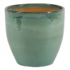 Hot PASSION FOR POTTERY Pot coloris vert Corsica - Ø 22 cm