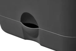 Online ELHO Pot de culture carré coloris living noir Green Basics Allin1 - Ø 15 cm