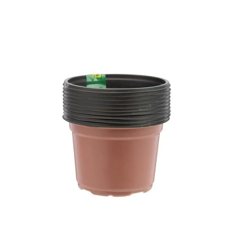 NORTENE Pot de germination coloris orange Ø 9 cm