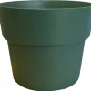 Online COCORIPOT Pot en plastique recyclé vert Mélèze 2 L - Ø 17 x H 12 cm
