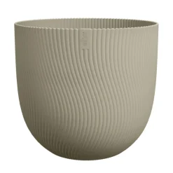 Outlet ELHO Pot en polypropylène vert scandinave Sereh Round - Ø 29,5 x 25,3 cm