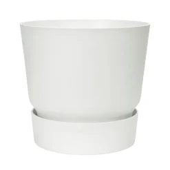 Outlet ELHO Pot Greenville rond de 31 L coloris blanc Ø 40 x H 37 cm