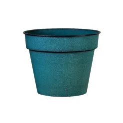New DECOLINES Pot horticole Reb bleu mat Ø 19 x H 17 cm