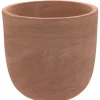 Online ANTICOMESTIERE Pot Moderne rond en terre cuite Ø 19 x H 19 cm