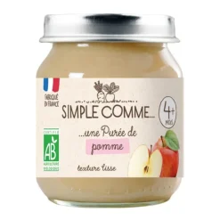 Sale SIMPLE COMME Pot pomme bio - 125g