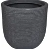 Outlet CHAPELU FRERES Pot rond Granit gris Ø 35 x 34 cm de 25 L