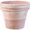 Sale ANTICOMESTIERE Pot Toscane double à bord lisse en terre cuite Ø 40 x 35 cm