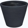 Discount CHAPELU FRERES Pot évasé pour décoration intérieure ou extérieure granit Mineral – 61 litres Ø 55 x H 45 cm