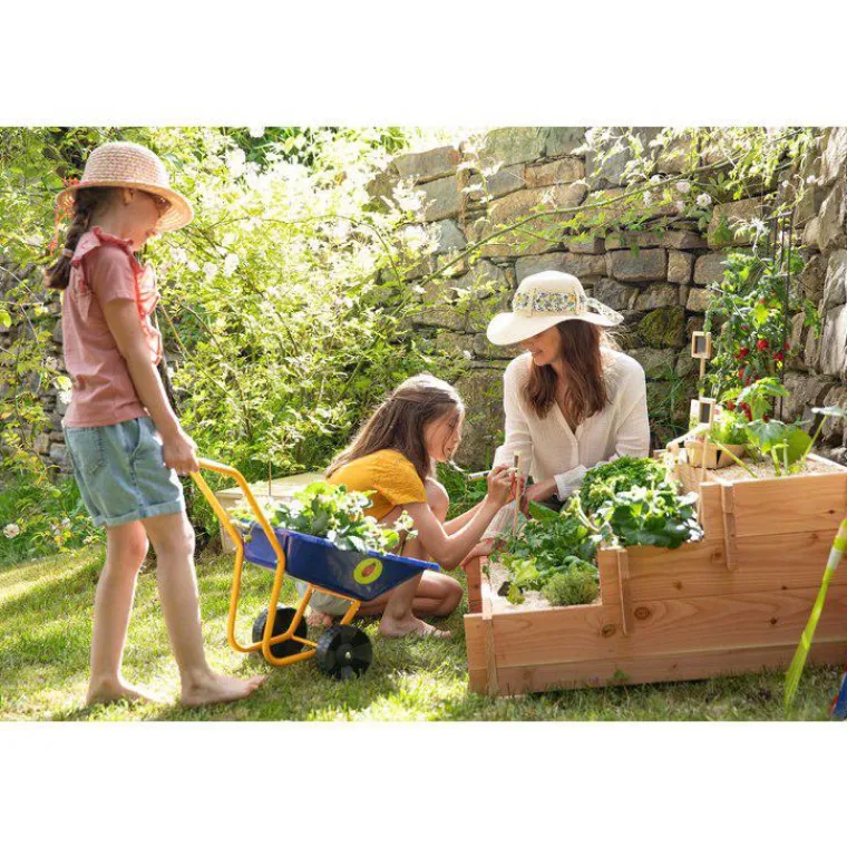 Clearance BOTANIC® Potager 3 étages en bois - 90 x 60 x 42 cm